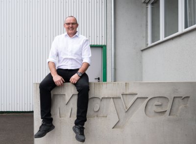 Eingang der Firma Eugen Mayer GmbH & Co. KG